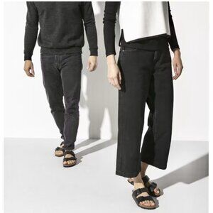 Sz 41 / W10 M8- NWT Birkenstock Arizona PROF Regular Fit Birko-Flor Sandal Black